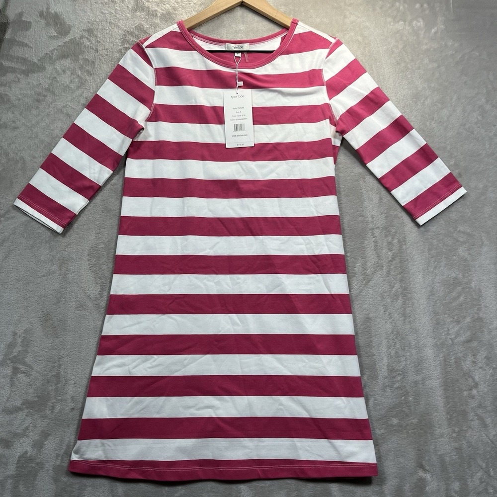 Tyler Boe Alexa Striped Dress SIZE S NEW